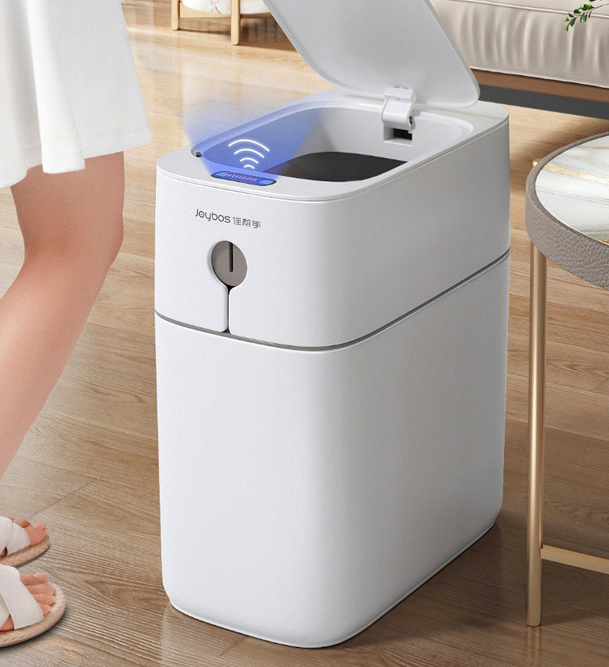Joybos® Bathroom Trash Can with Lid Automatic Touchless Garbage Can UK_Joybos