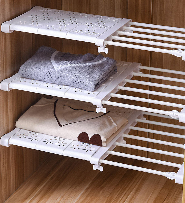 Joybos® Adjustable Wardrobe Storage Shelves UK_Joybos