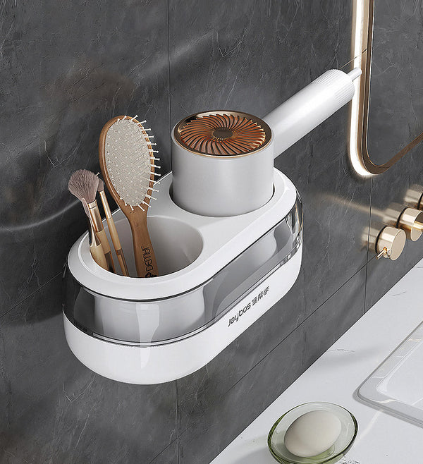 Joybos® Wall-Mounted Hairdryer Storage Shelf